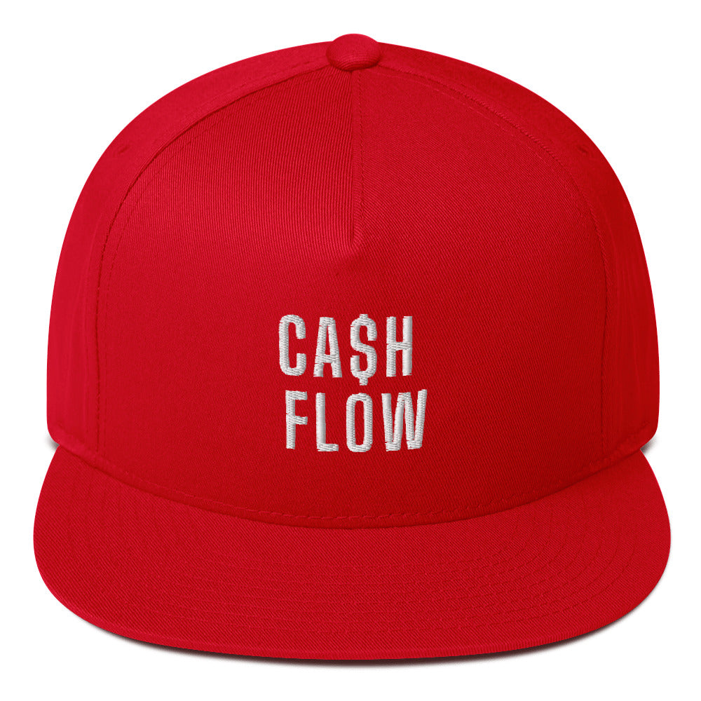 Men's CA$H FLOW Flat Bill Cap