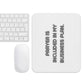 Prayer is Included Mouse pad
