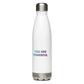 You Are Powerful Stainless Steel Water Bottle