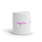 Inspire White glossy mug