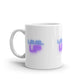 Level Up White glossy mug