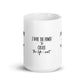 Power to Create White glossy mug