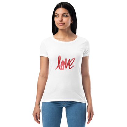 Love Women’s fitted t-shirt